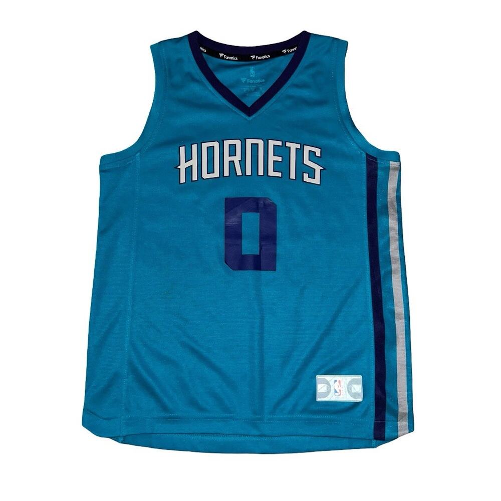 Charlotte Hornets Miles Bridges #0 NBA Fanatics Basketball Jersey Youth M Home